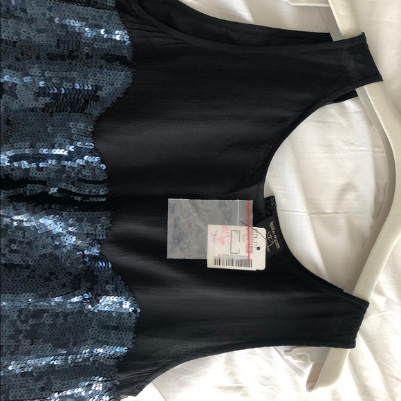 BNWT Blue & black dress from holt Renfrew - Picture 3 of 6